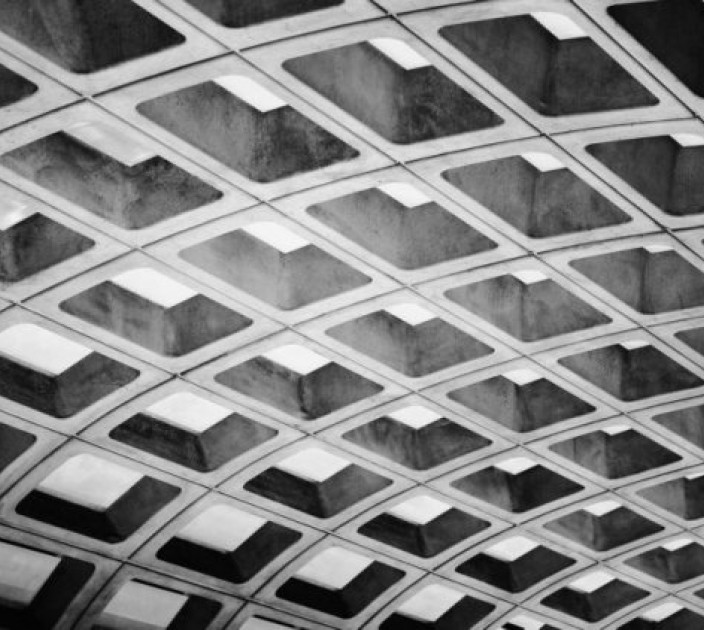 Photo wallpaper Your interior 3D Concrete squares 19999