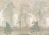 Photo wallpaper Your interior Watercolor forest 21568