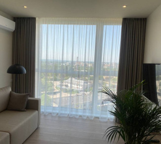 Direct curtains on panoramic windows 20202301