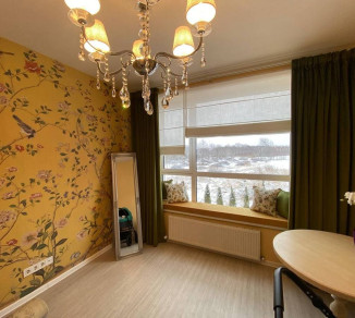 Straight velvet curtains and frames 20202273