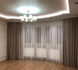 Bay window curtains 20202186