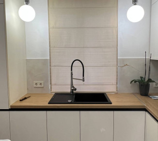 Roman curtain for the kitchen 20202182