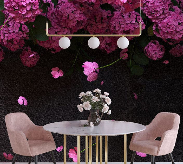 Photo wallpaper Your interior 3D Flowers 21333