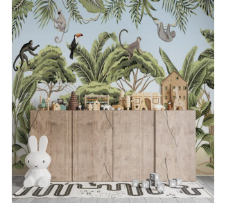 Photo wallpaper Your interior tropic 202355