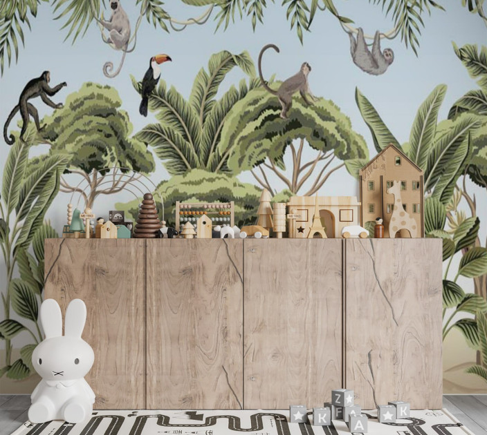 Photo wallpaper Your interior tropic 202355
