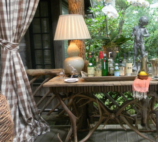 Curtains on the terrace 20201000