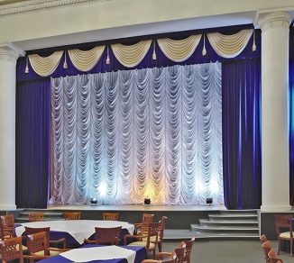 Curtains for the stage in the sanatorium 20203126