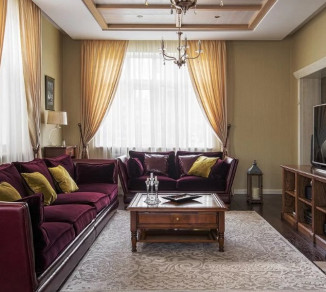 Curtains in a private house 20208022