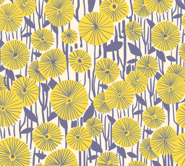 Photo wallpapers Wallstyle Abstract flowers 3010201814-3