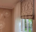 Roman blind with pattern and tulle 20202279