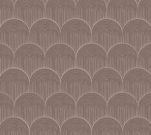 Photo wallpaper Your interior Semicircles brown 21565