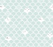 Photo wallpaper Wallstyle Blue pattern with cats 11120189-4