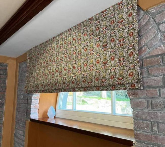Roman curtain with a pattern 20202170
