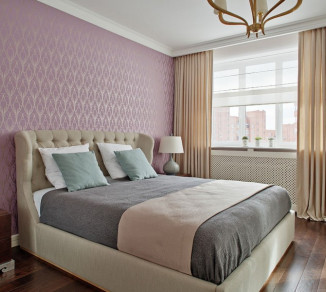 Curtains in the apartment in the bedroom 20207006