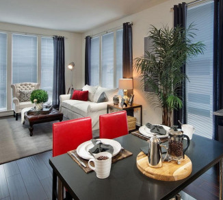 Curtains in the studio apartment 20204007
