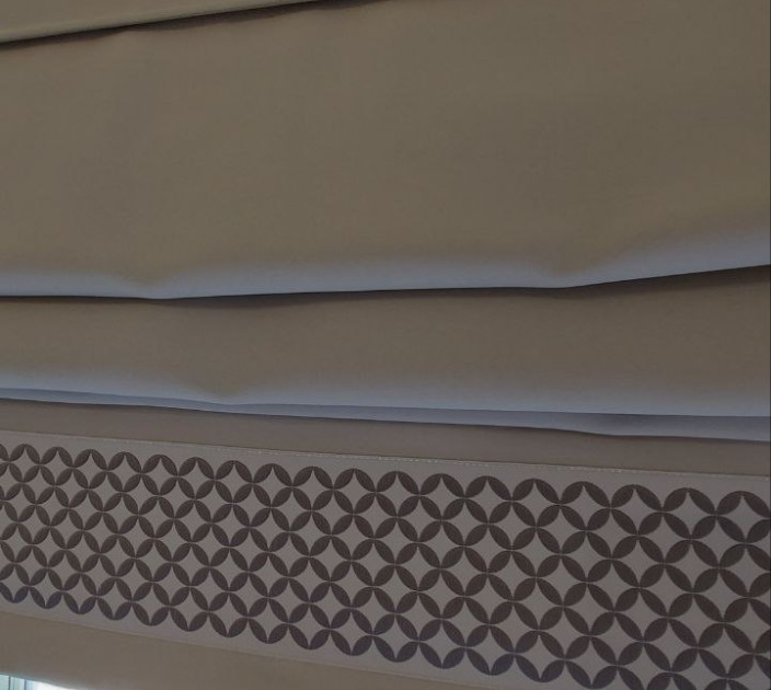 Roman blind with edging 20202318
