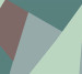 Photo wallpaper Wallstyle Mint cubes n000011
