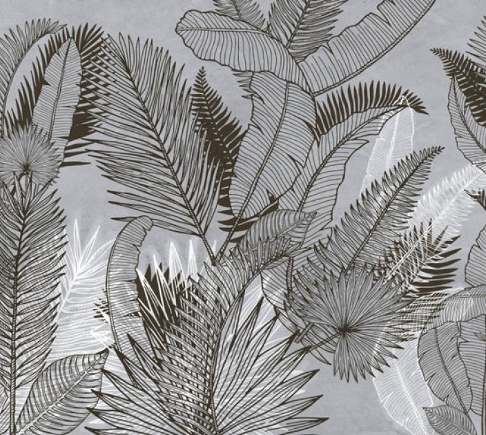 Photo wallpapers Wallstyle Leaves 7020520191