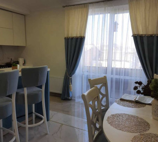 Provence curtains in the kitchen-dining room 20202188