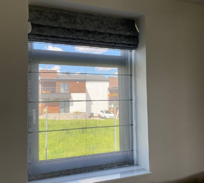 Double roman blind for living room 20202259