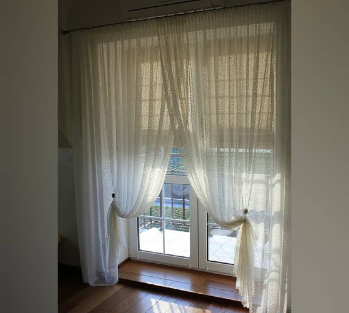 Roman curtains under tulle 20202088