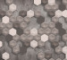 Photo wallpaper Wallstyle Beige hexagons 101020182-2