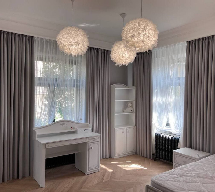Curtains and tulle for the bedroom 20202278