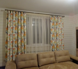 Provence curtains in the living room 20202035