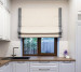 Roman curtain with edging for the kitchen 20202168