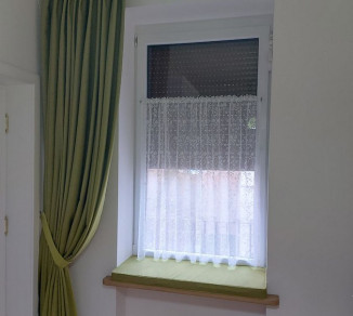 Velvet curtain and tulle cafe 20202269