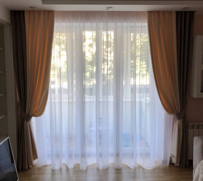 Curtains on the pick-up for panoramic windows 20202194