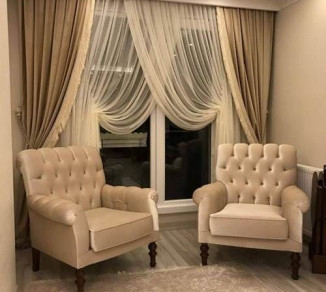 Tulle and Provence curtains in the nursery 20202096