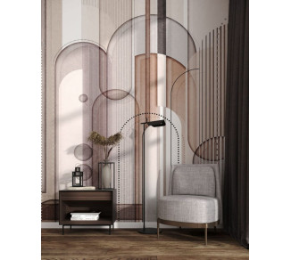 Photo wallpaper Your interior Abstract arch 21525