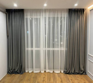 Long straight curtains 20202205