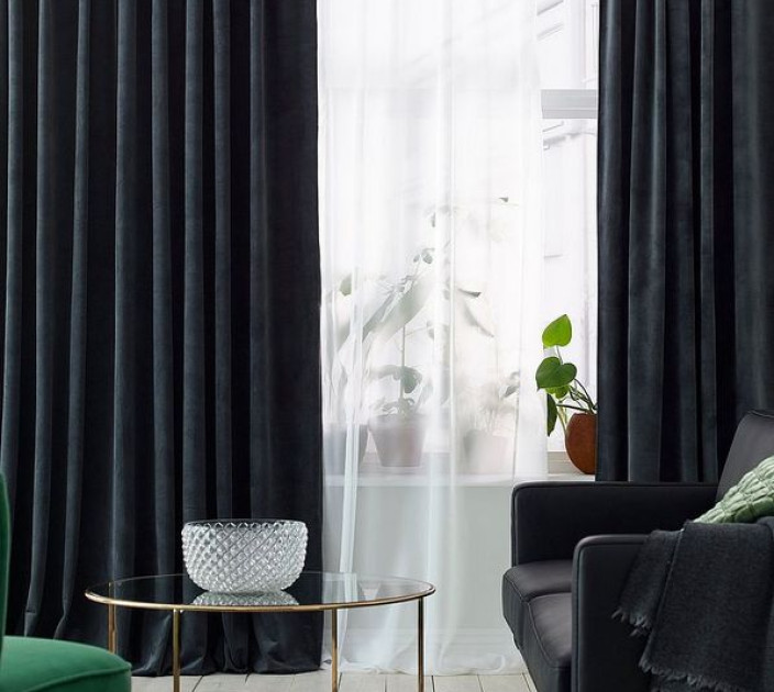 Blackout living room curtains 20202182
