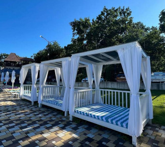 Pool bungalow curtains 20202293