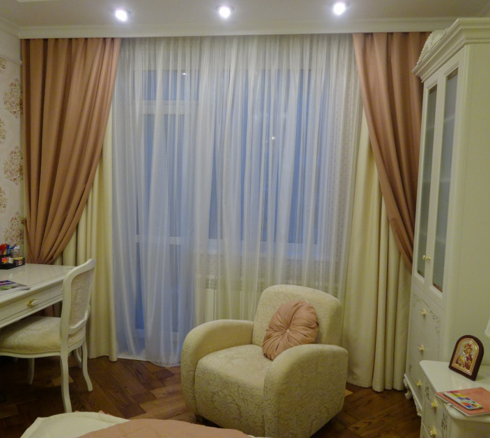 Classic double curtains 20202124